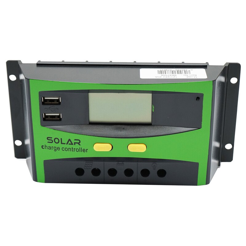Regulator tensiune verde pentru panou solar 20A 12V/24V 2X port USB Breckner Germany