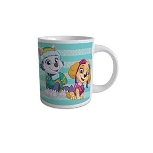 Cana ceramica Paw Patrol girl 237 ml Verde Deschis
