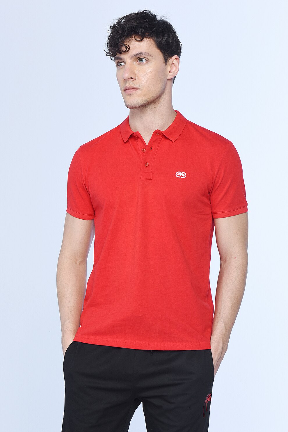 Ecko, Tricou polo regular fit Rhino, Rosu vermilion