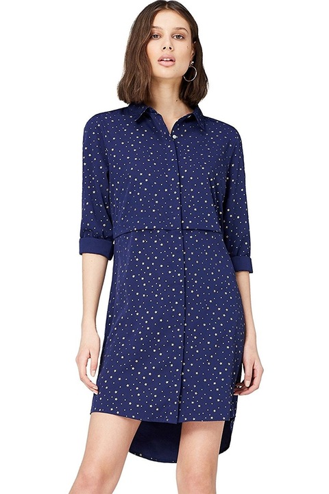 Дамска рокля Find AZ14125-0236820, Тип туника, Тъмносин, 34 XS