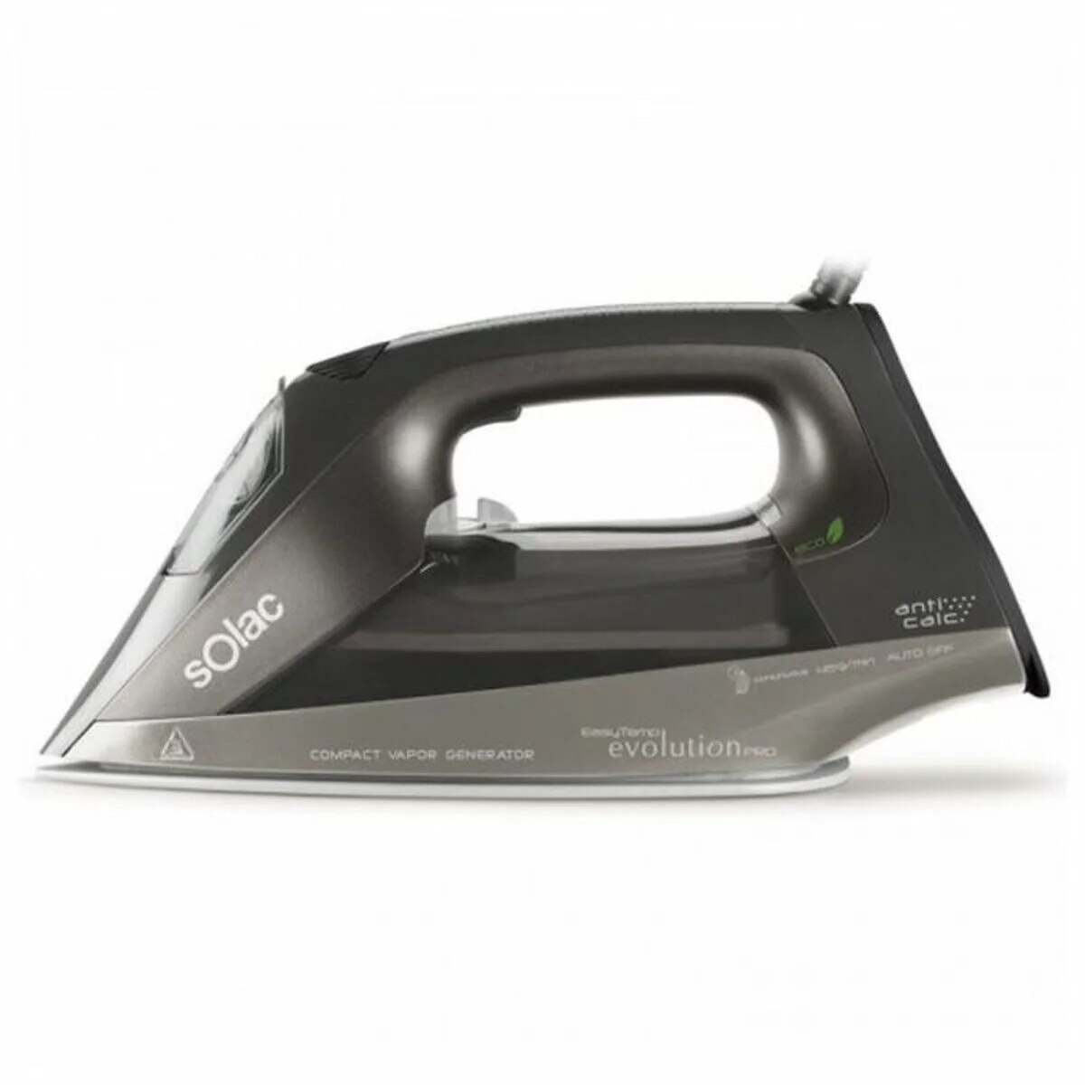 Fier de Calcat cu Abur Solac CVG9508 45g/min 2400W Negru