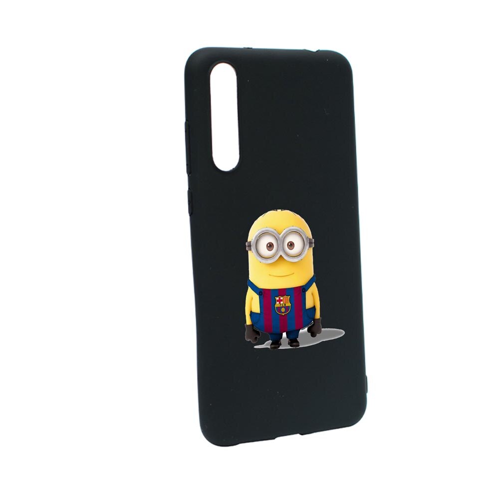 Husa Silicon Compatibila Cu Sony Xperia 10 III, Minion Football, rezistenta la uzura, anti-alunecare, B212