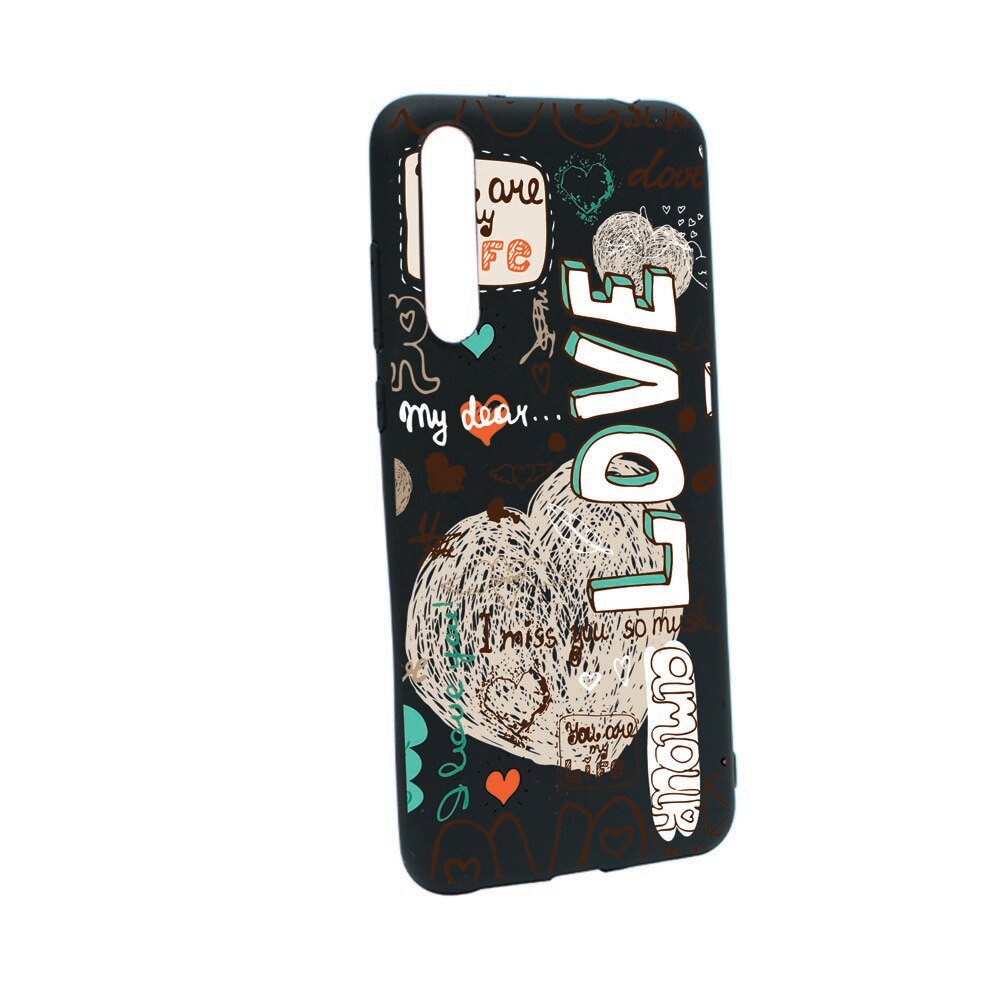 Husa Silicon Compatibila Cu Sony Xperia 10 III, Love, rezistenta la uzura, anti-alunecare, B25