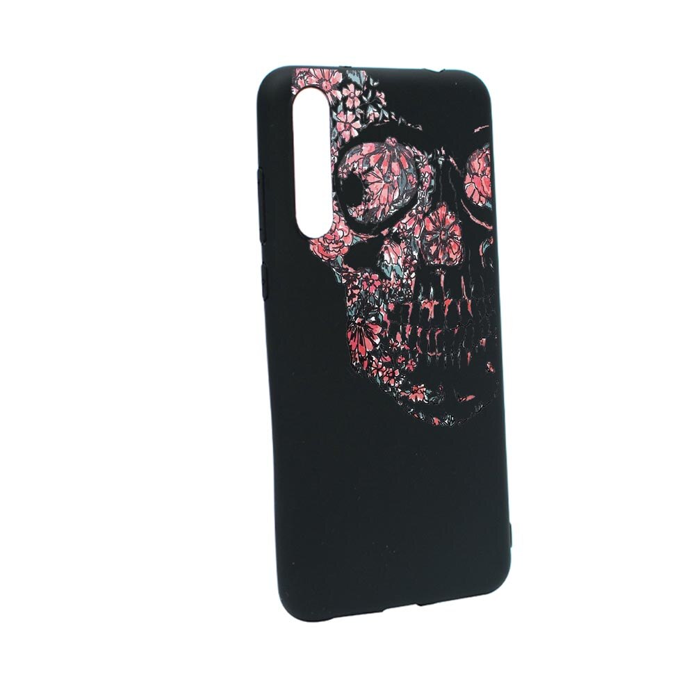 Husa Silicon Skull, compatibila cu Sony Xperia 10 III, rezistenta la uzura, anti-alunecare, B253