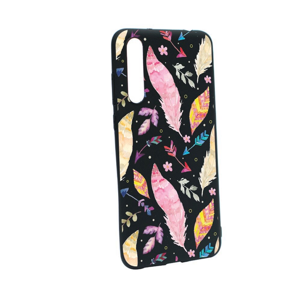 Husa Silicon Compatibila Cu Sony Xperia 10 III, Feathers, rezistenta la uzura, anti-alunecare, B68