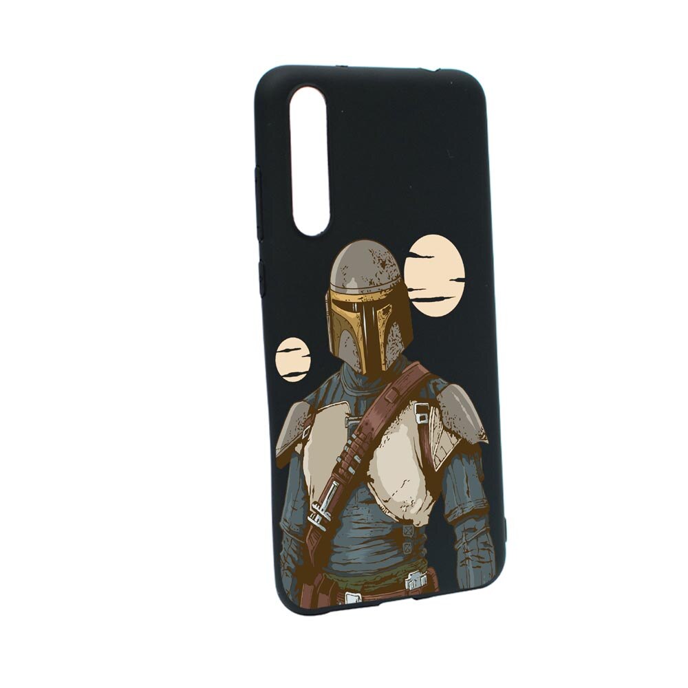 Husa Silicon Star Wars, The Mandalorian Compatibila Cu Sony Xperia 10 III, rezistenta la uzura, anti-alunecare, B461
