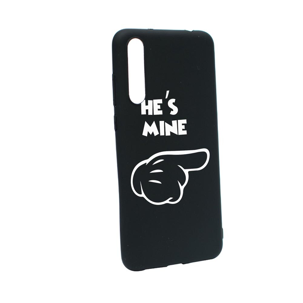Husa Silicon Compatibila Cu Sony Xperia 10 III, He's Mine, rezistenta la uzura, anti-alunecare, B105