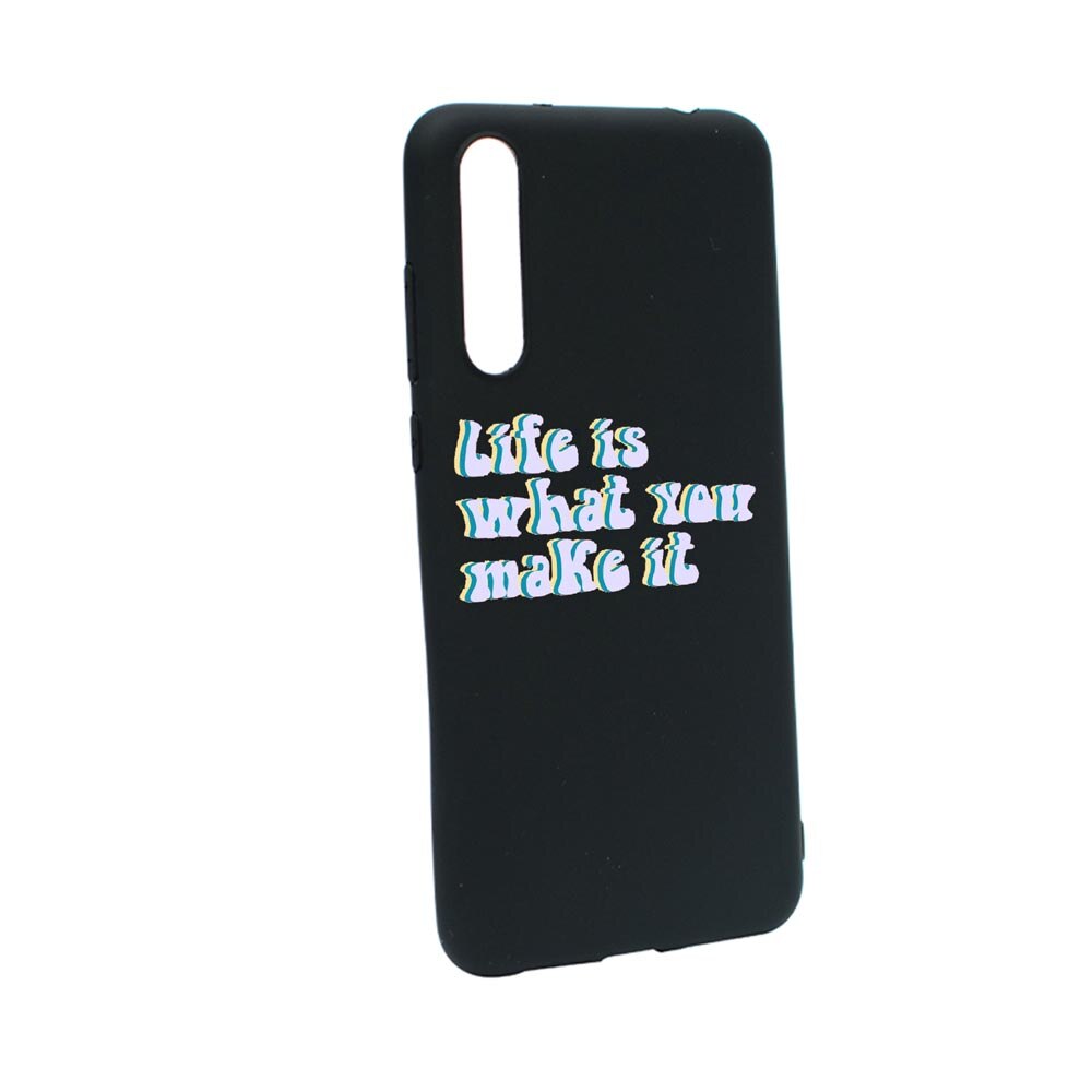 Husa Silicon Life is..., compatibila cu Sony Xperia 10 III, rezistenta la uzura, anti-alunecare, B491