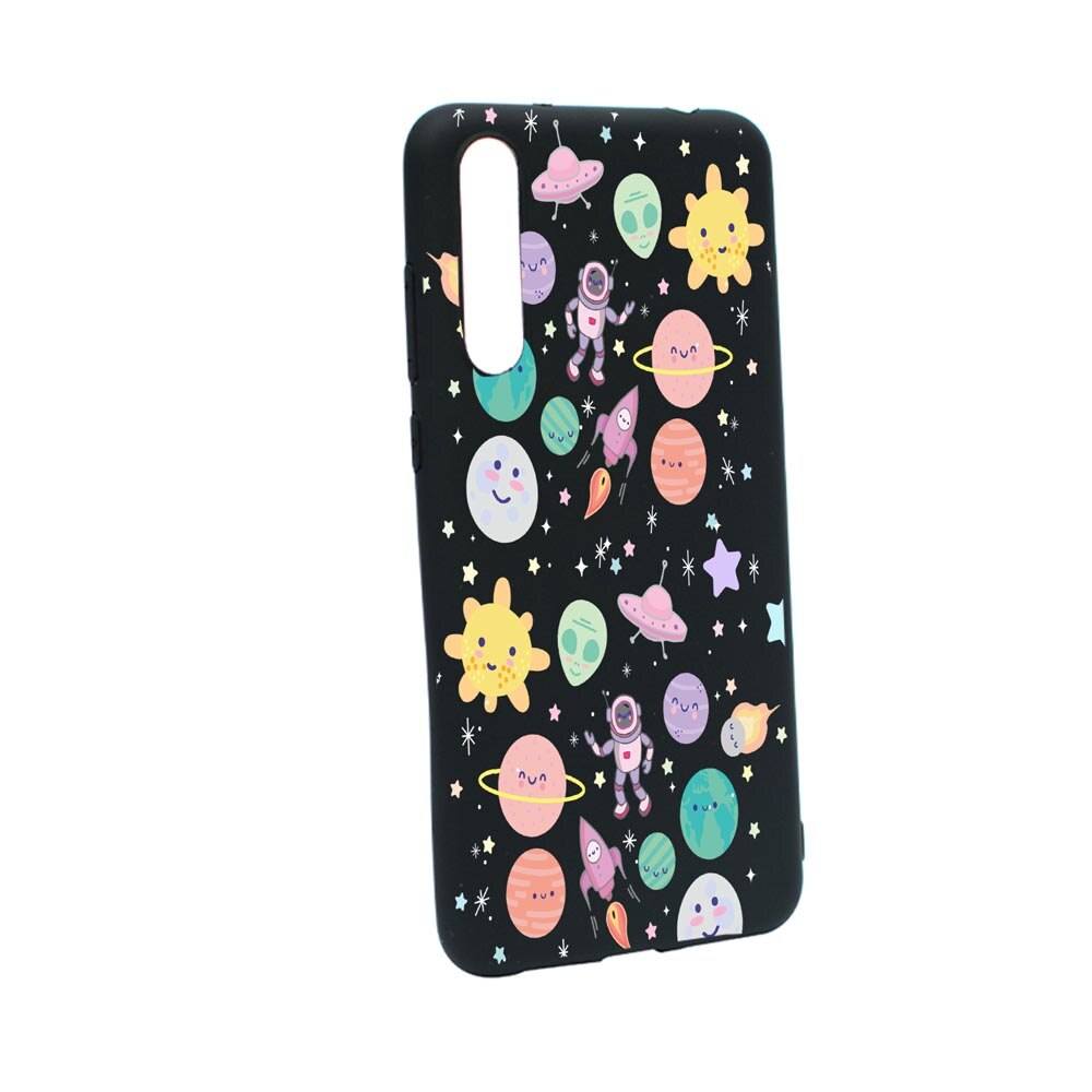 Husa Silicon Universe, Planets UFO, compatibila cu Sony Xperia 10 III, rezistenta la uzura, anti-alunecare, B473