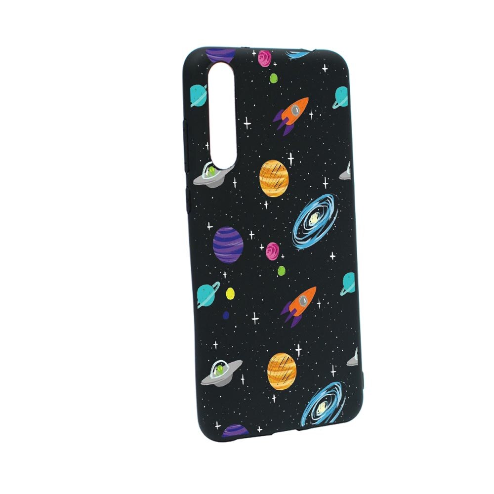 Husa Silicon Universe, Planets, compatibila cu Sony Xperia 10 III, rezistenta la uzura, anti-alunecare, B466