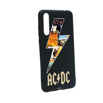 Husa Silicon AC/DC, compatibila cu Sony Xperia 10 III, rezistenta la uzura, anti-alunecare, B534 Husa Silicon AC/DC, compatibila cu Sony Xperia 10 III, rezistenta la uzura, anti-alunecare, B534