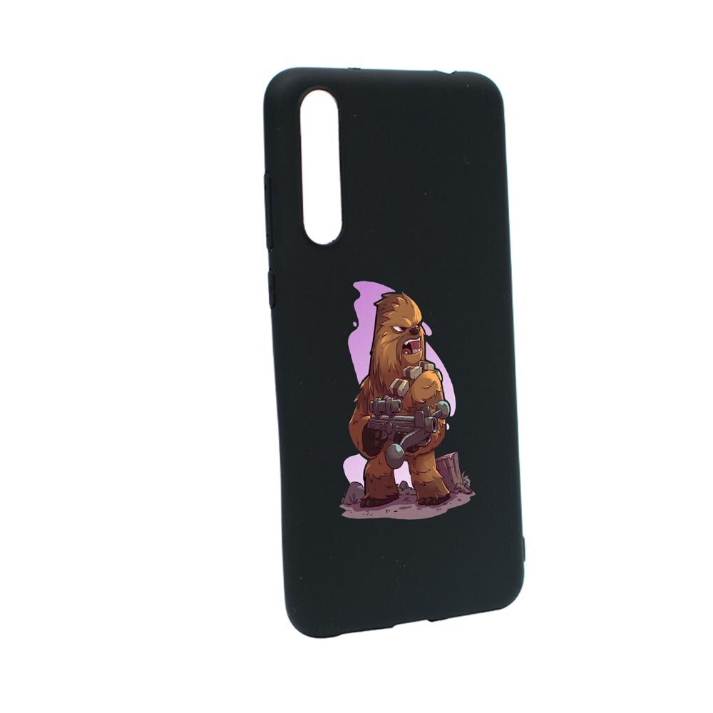 Husa Silicon Star Wars Chewbacca, compatibila cu Sony Xperia 10 III, rezistenta la uzura, anti-alunecare, B401