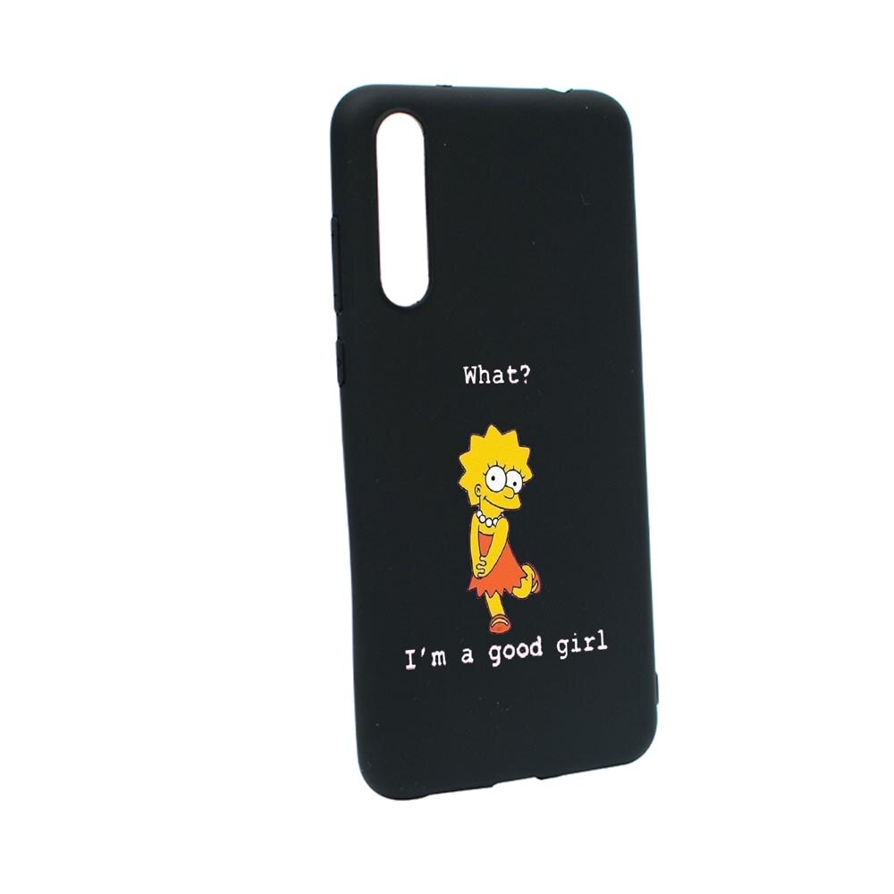 Husa Silicon Lisa - I'm a good girl, compatibila cu Sony Xperia 10 III, rezistenta la uzura, anti-alunecare, B591