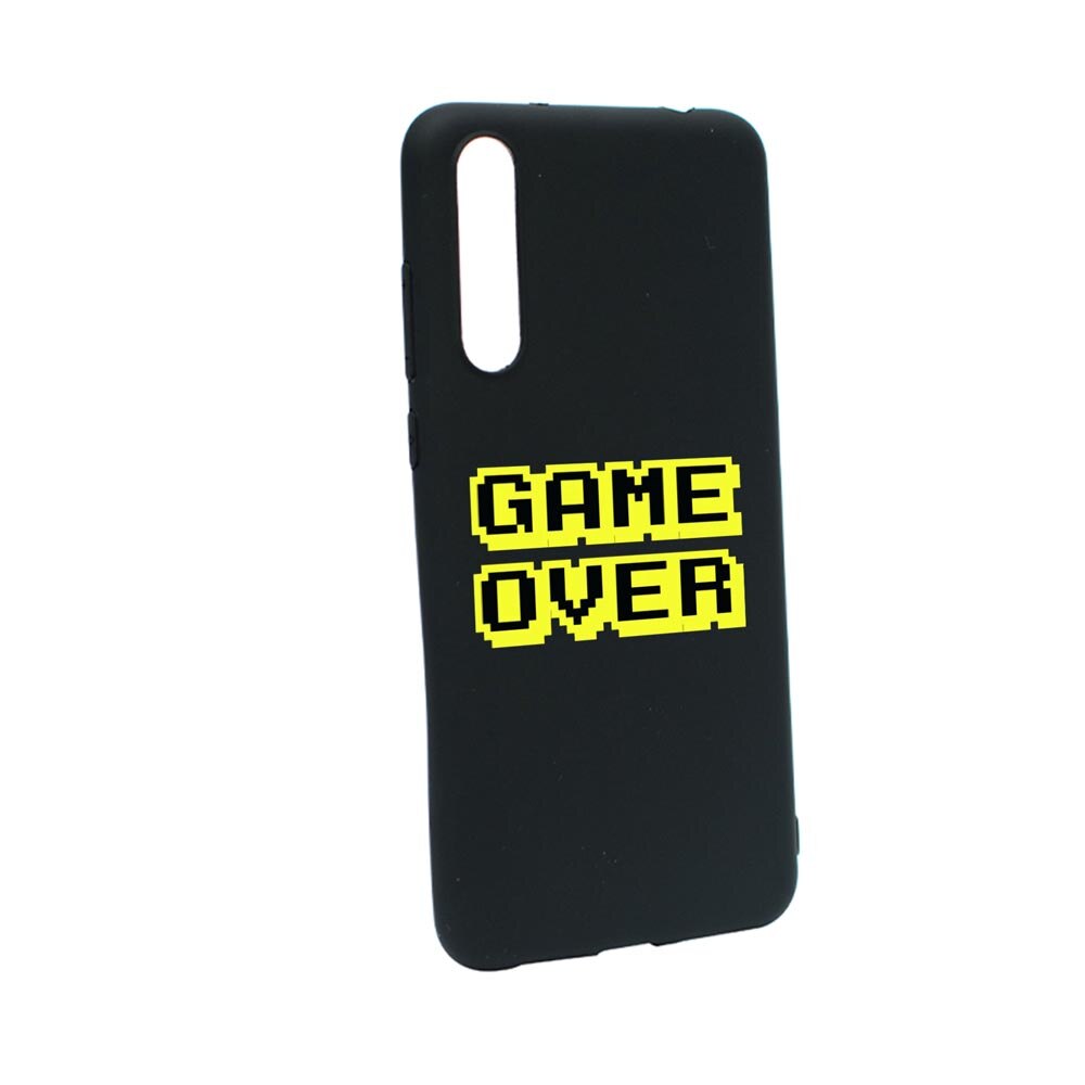 Husa Silicon Game Over, compatibila cu Sony Xperia 10 III, rezistenta la uzura, anti-alunecare, B671
