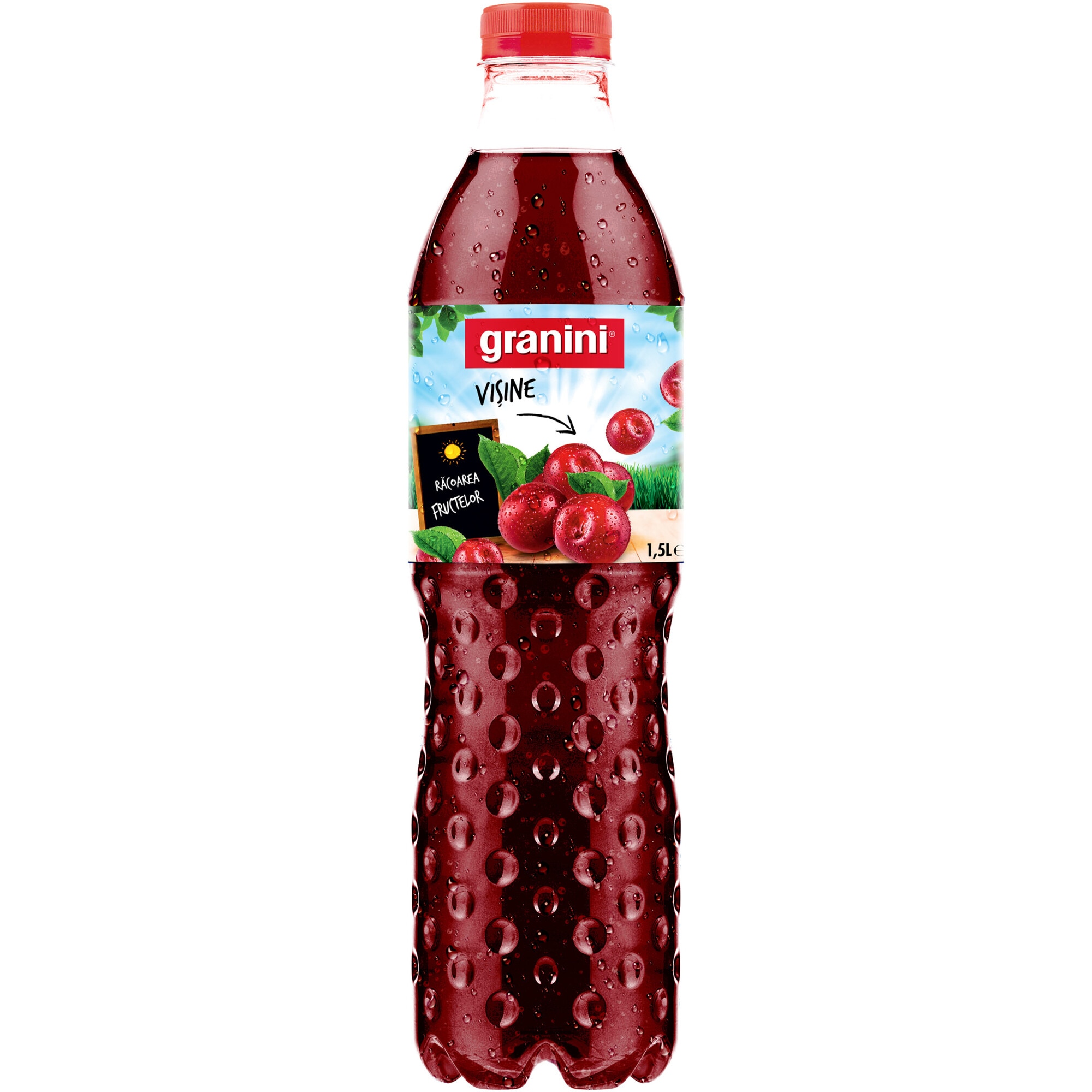 Bautura Racoritoare Necarbogazoasa Granini Visine, 1.5l