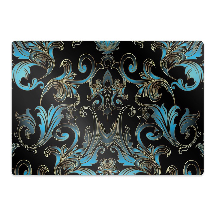 Covor pentru scaun de birou, model baroc, kmat-3878, 120x90cm