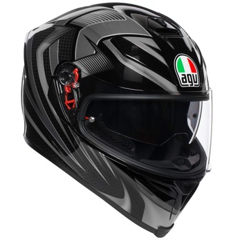 Casca AGV K5-S HURRICANE 2.0 , Gri, XS Casca AGV K5-S HURRICANE 2.0 , Gri, XS
