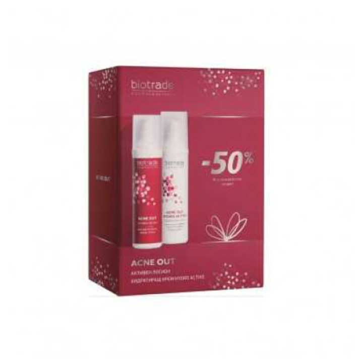 Lotiune activa antiacneica Crema Hidratanta, Biotrade Acne Out Hydro Active, 120 ml