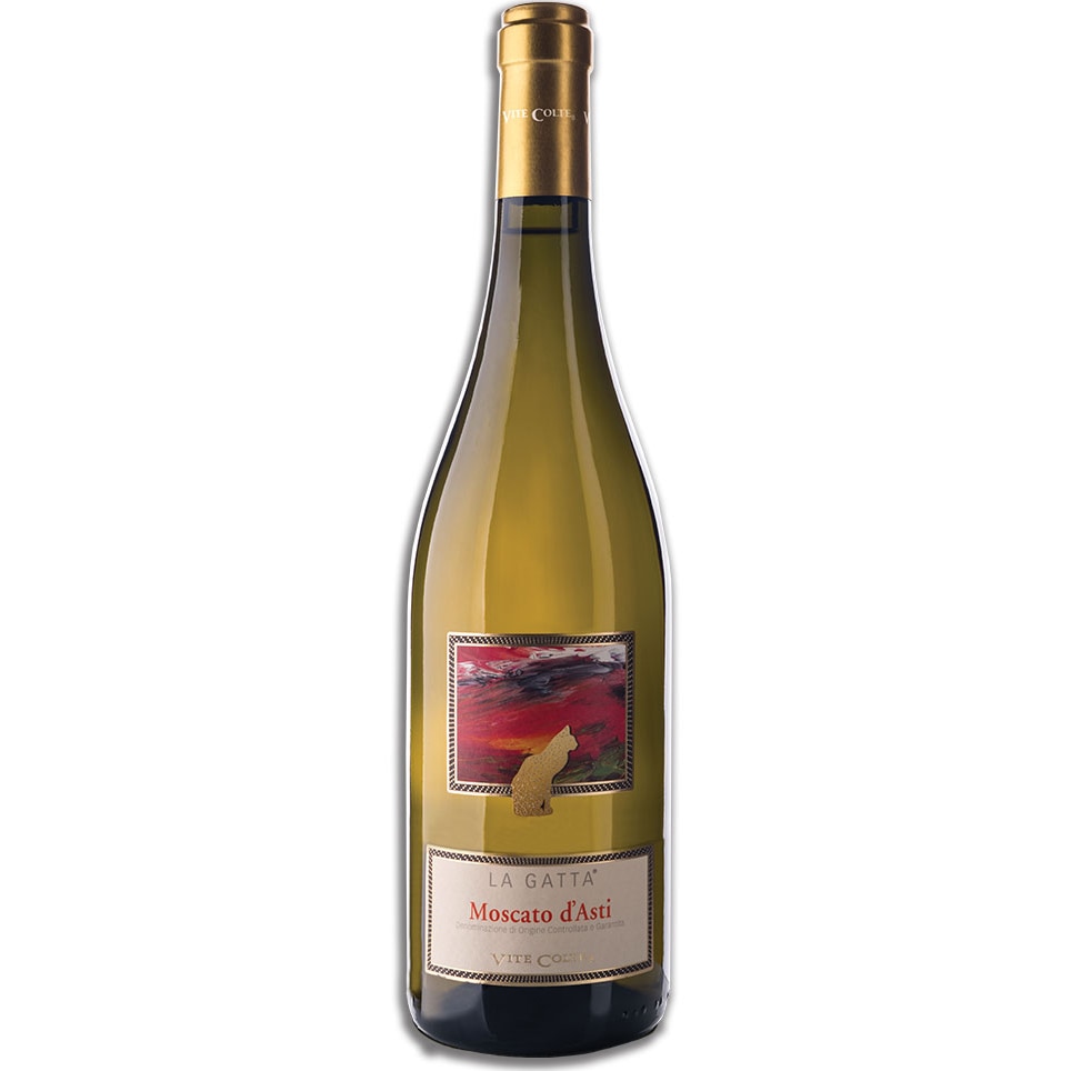 Vin Alb Vite Colte La Gatta, Moscato D' Asti, DOCG, Dulce, 0.75l