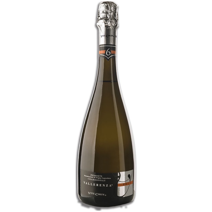 Vin Spumant Vite Colte, Vallerenza Chardonnay, DOC, Brut, 0.75l