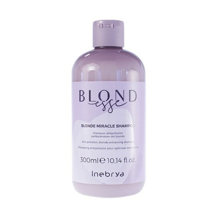 Sampon Blondesse pentru parul blond, Inebrya, 300 ml