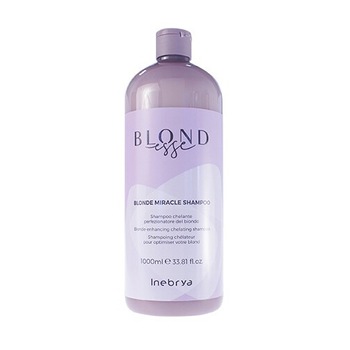 Sampon Blondesse pentru parul blond, Inebrya, 1000 ml Sampon Blondesse pentru parul blond, Inebrya, 1000 ml