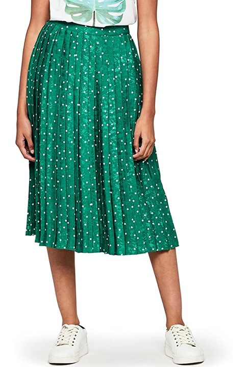 Fusta dama, Find, Poliester, Verde, Verde, 3XL