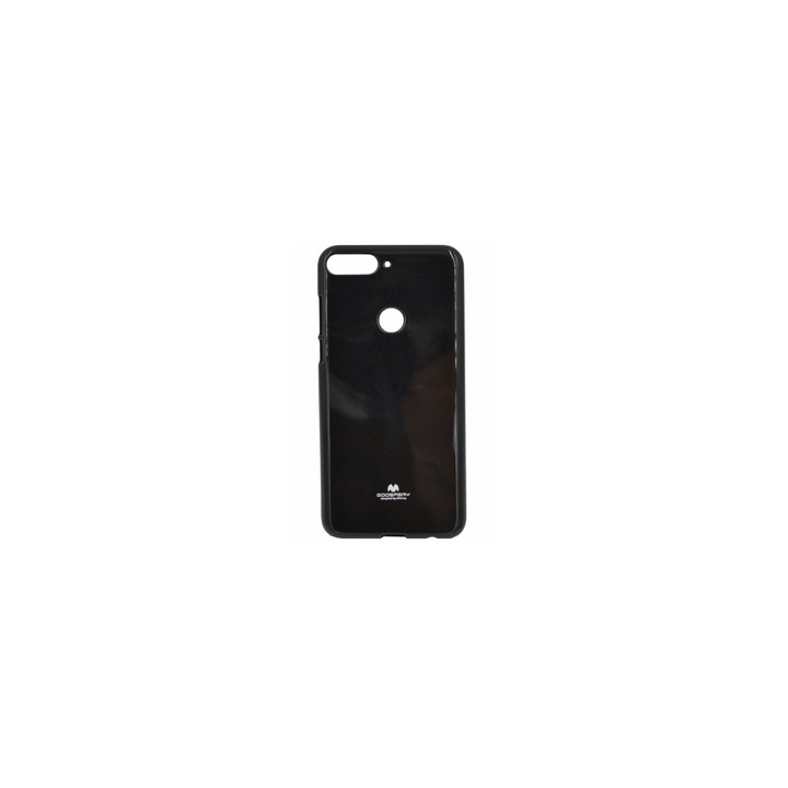 Mercurycase Goospery telefonvédő gumi/szilikon tok Huawei Y7 Prime 2018 (Y7 2018) készülékhez, fekete