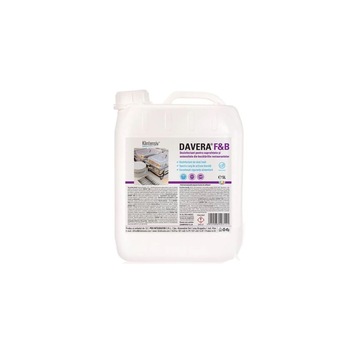 Dezinfectant in contact cu alimentele, DAVERA® F&B, gata de utilizare pentru ustensilele, vesela, Blaturile si echipamentele din bucatarii, Klintensiv, 5 L Dezinfectant in contact cu alimentele, DAVERA® F&B, gata de utilizare pentru ustensilele, vesela, Blaturile si echipamentele din bucatarii, Klintensiv, 5 L