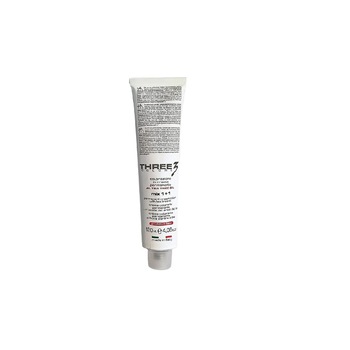 Vopsea de par, Three, cu ulei de arbore de ceai, blond cenusiu inchis-6.1, 120 ml Vopsea de par, Three, cu ulei de arbore de ceai, blond cenusiu inchis-6.1, 120 ml