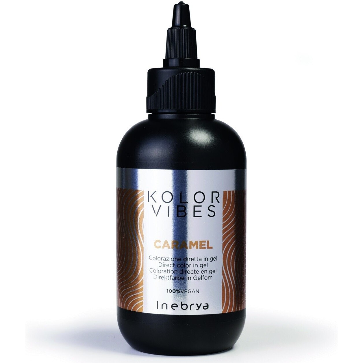 Vopsea semi-permanenta Inebrya Kolor Vibes, Caramel, 150 ml