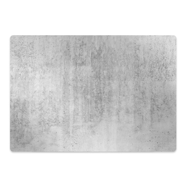 Covor pentru scaun de birou, suprafata de beton, kmat-4135, 120x90cm