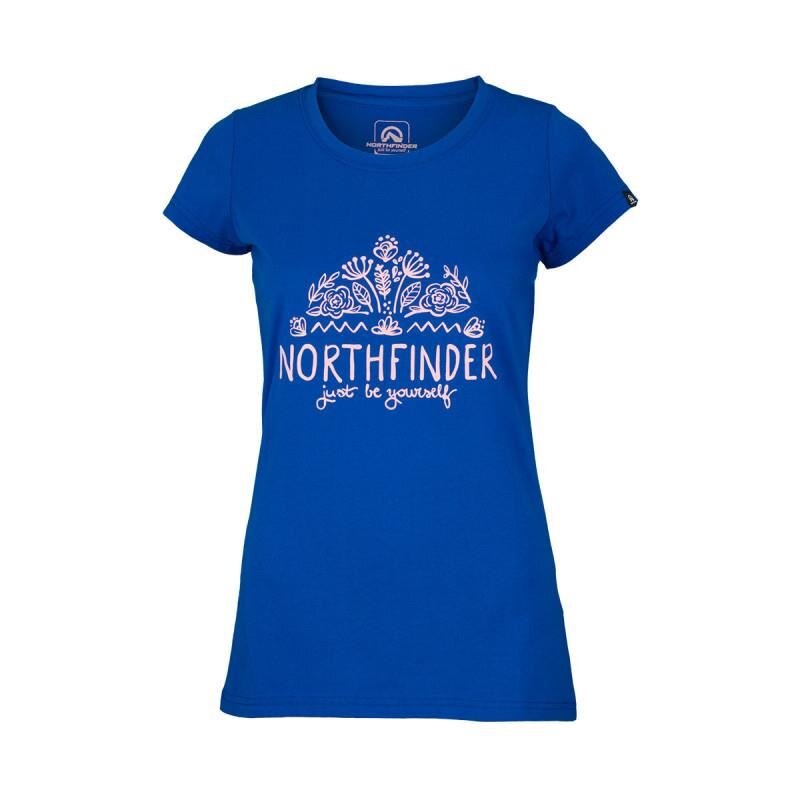 Tricou femei NORTHFINDER Mara TR-4540OR, Albastru
