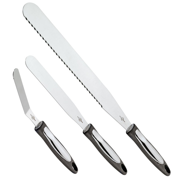 Set 3 spatule pentru patiserie, Kuchenprofi