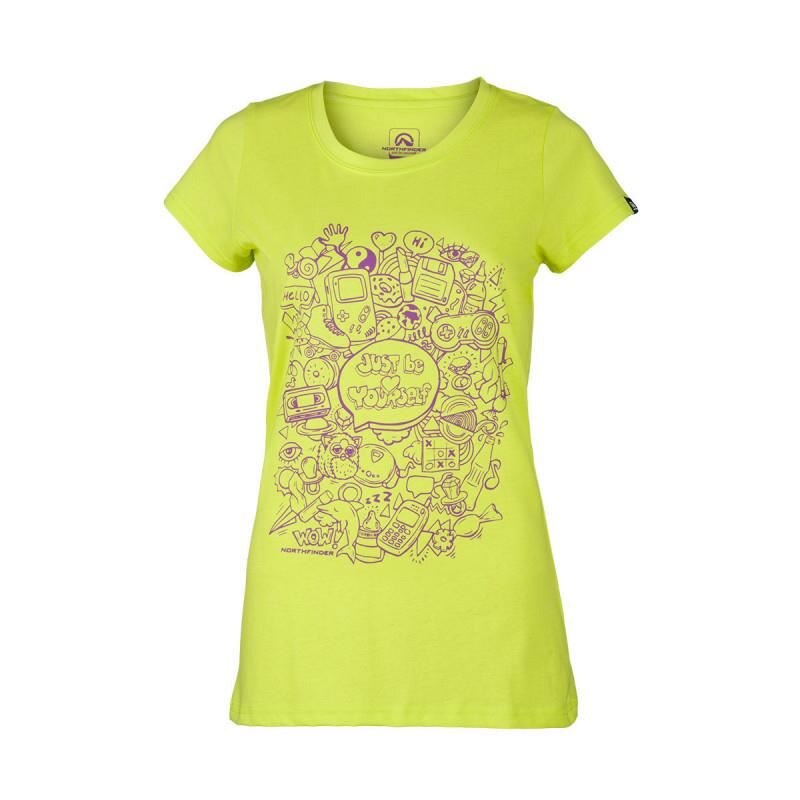 Tricou femei NORTHFINDER Natalya TR-4542SP, Verde