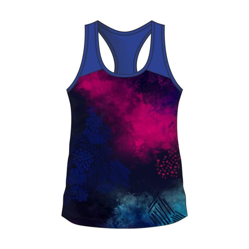 Tricou femei NORTHFINDER Delopa TR-4541SP, Albastru inchis