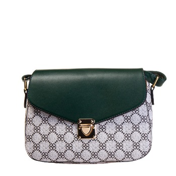 Geanta dama Gina 6689, de umar, Casual, Verde Geanta dama Gina 6689, de umar, Casual, Verde