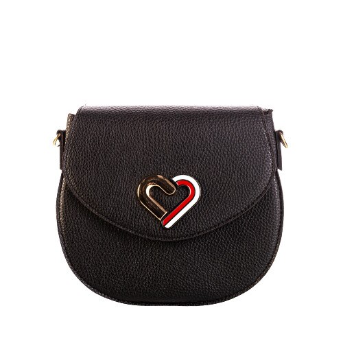 Geanta dama Zina 18194, de umar, Casual, Negru