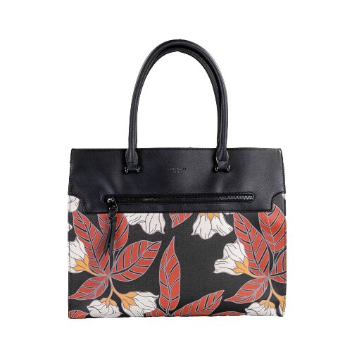 Geanta David Jones GD61392, de umar, Casual, Negru