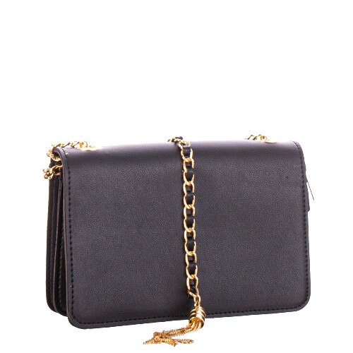 Geanta dama Nicoleta K8011, de umar, Casual, Negru
