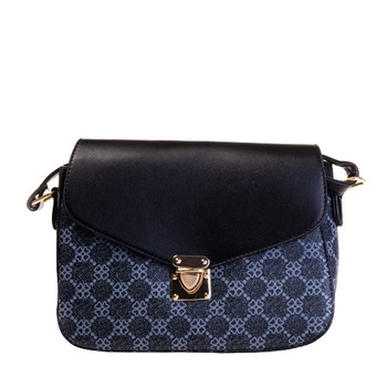 Geanta dama Gina 6689, de umar, Casual, Negru Geanta dama Gina 6689, de umar, Casual, Negru