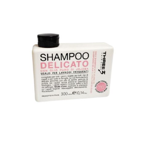 Sampon de par, Three, cu ulei de jojoba, 300 ml