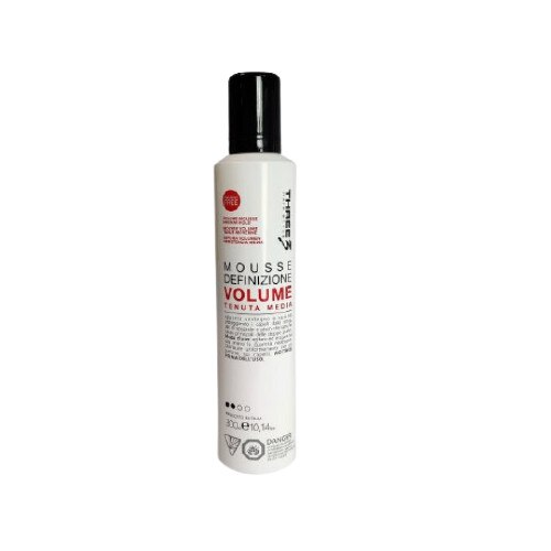 Spuma pentru volum, Three, fixare medie, 300 ml