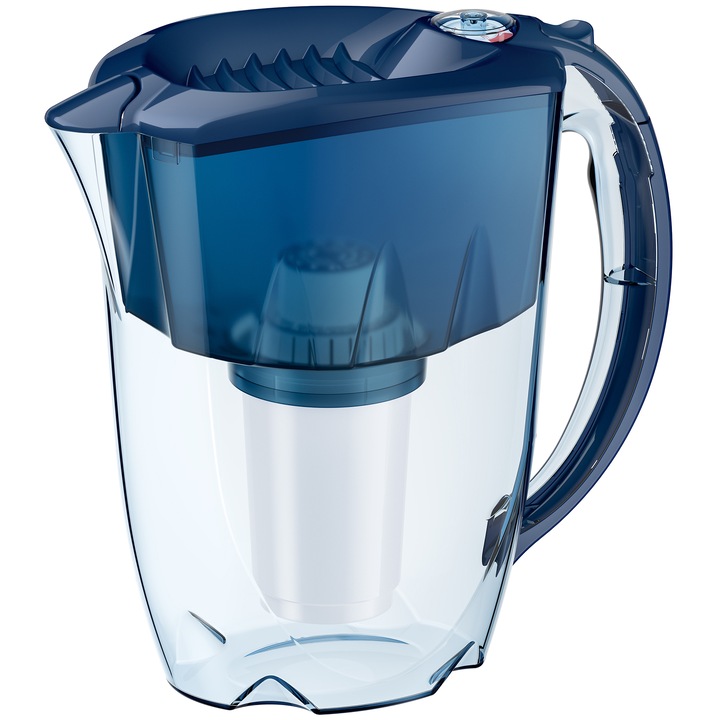 Cana filtranta cu filtru Aquaphor A5, model Prestige albastru