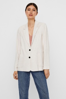 Vero Moda, Sacou din amestec de in Amelia, Bej Vero Moda, Sacou din amestec de in Amelia, Bej