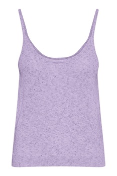 Vero Moda, Top cu decolteu rotund, Lila Vero Moda, Top cu decolteu rotund, Lila