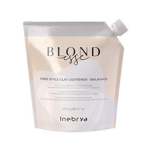 Decolorant pentru par Balayage, Blondesse Light Style Lightener, Inebrya, 400 g