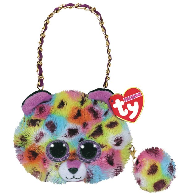 Poseta de plus Ty Plush, Leopardul Giselle