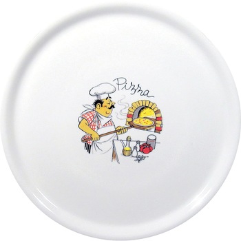 Farfurie Hendi pentru pizza, portelan durabil rezistent la temperaturi, diametru 330 mm, Alb Farfurie Hendi pentru pizza, portelan durabil rezistent la temperaturi, diametru 330 mm, Alb