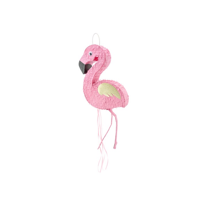 Flamingo Alakú Pinata, Többszínű, 25x55x8 cm